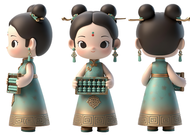 小绣娘圆圆 3D