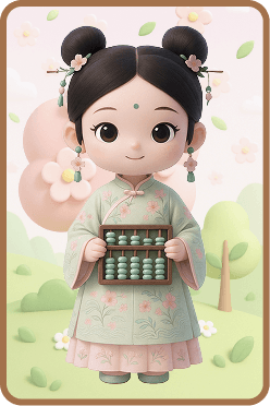 小绣娘圆圆 春