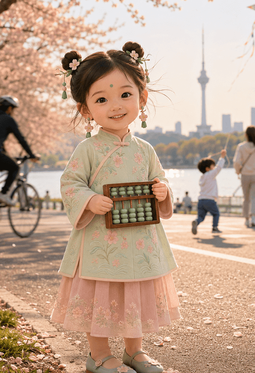 小绣娘 · 春