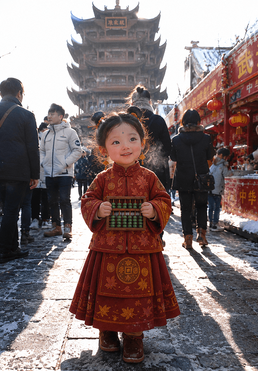 小绣娘 · 冬