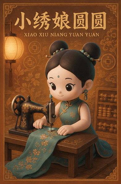 小绣娘圆圆海报 4